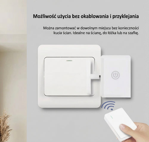 Uvia™ SmartSwitch – Inteligentny przełącznik bezprzewodowy