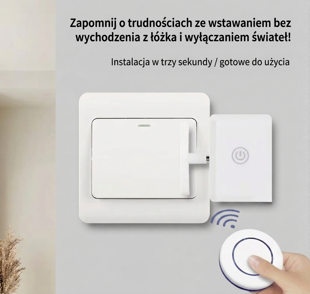 Uvia™ SmartSwitch – Inteligentny przełącznik bezprzewodowy