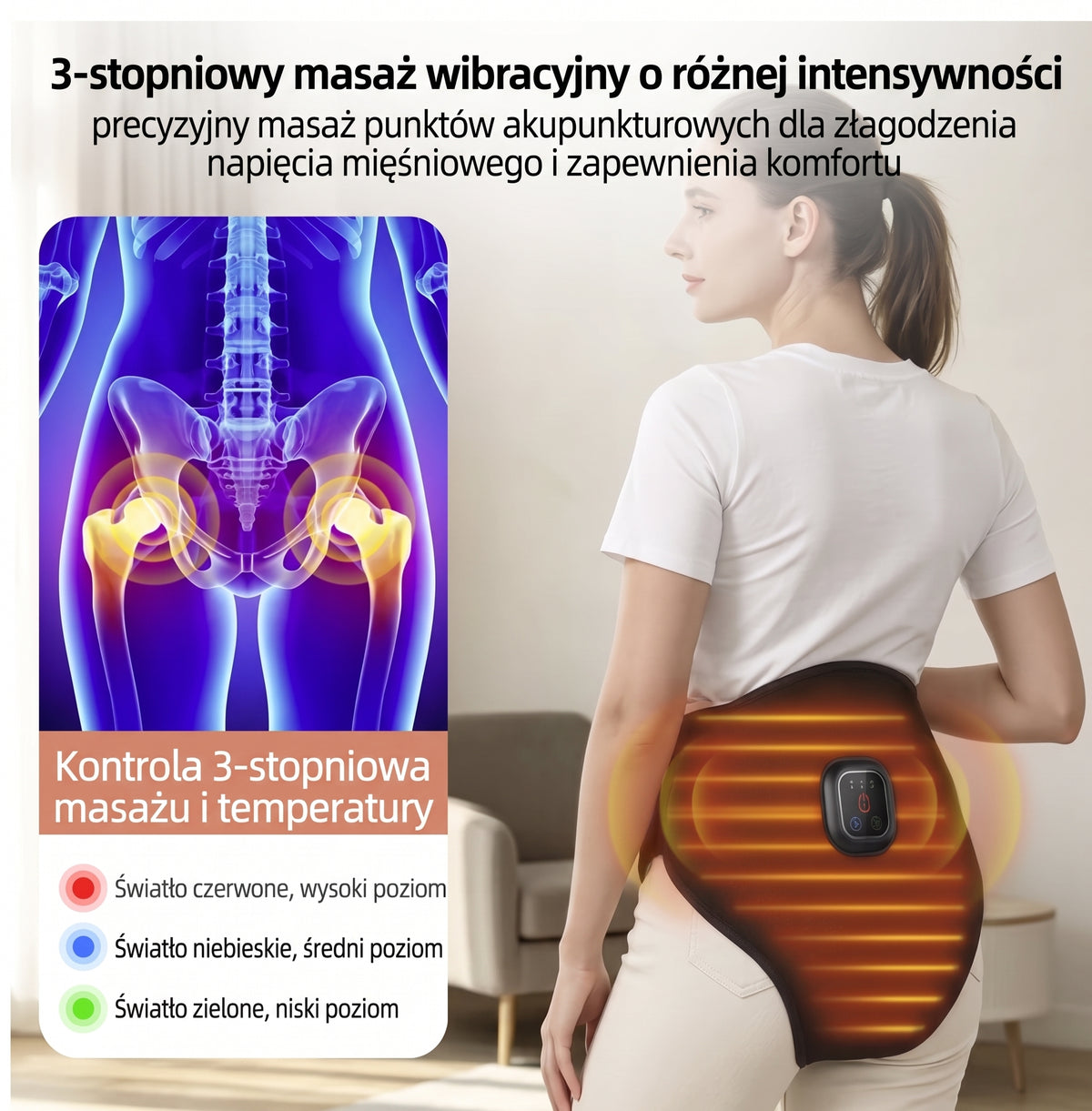 Uvia™  – Podkładka grzewcza na miesiączkę